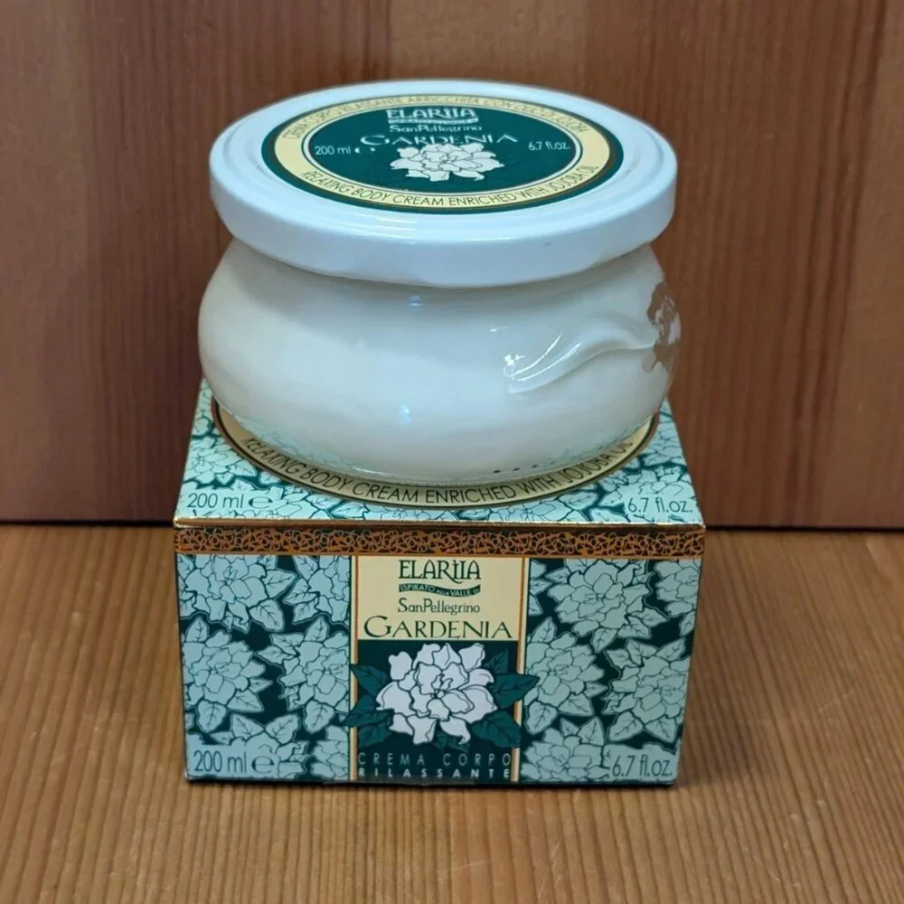 Elariia San Pellegrino Gardenia Relaxing Body Cream Enriched With JoJoba Oil